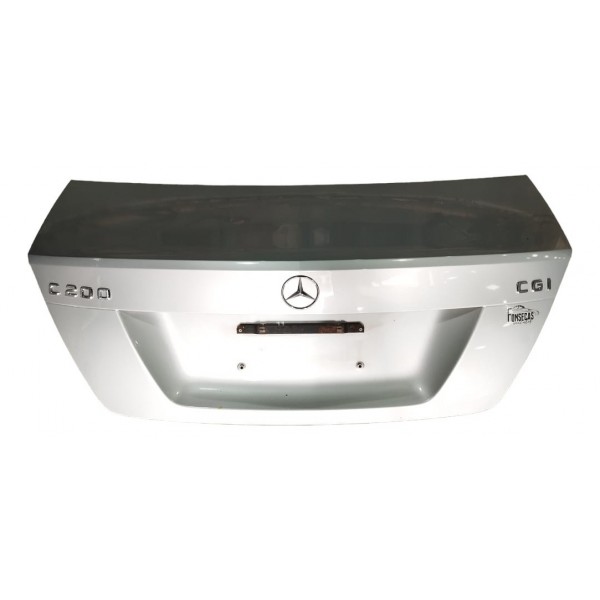 Tampa Traseira Mercedes C200 2011 Prateado