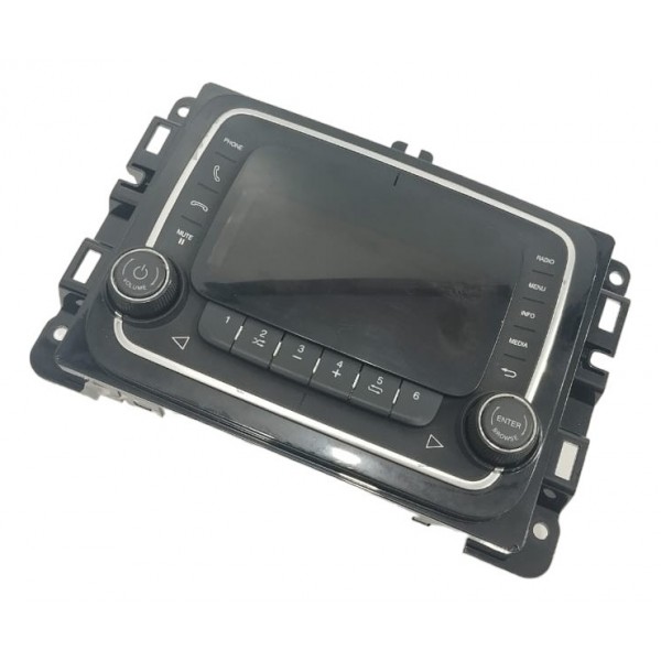 Tela Multimídia Jeep Renegade 2018 Detalhe Preto