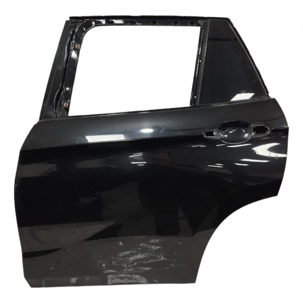 Porta Traseira Esquerda Bmw X1 2014 Turbo Traseira Esquerdo Preto