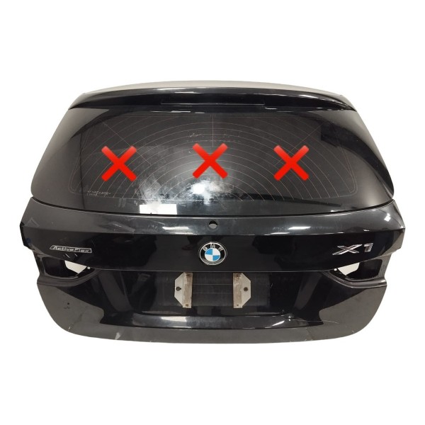 Tampa Traseira S/ Vidro Bmw X1 2014 Turbo Preto