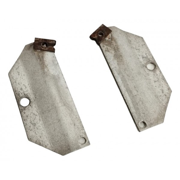 Suporte Placa Traseira Land Rover Evoque 2012 Preto