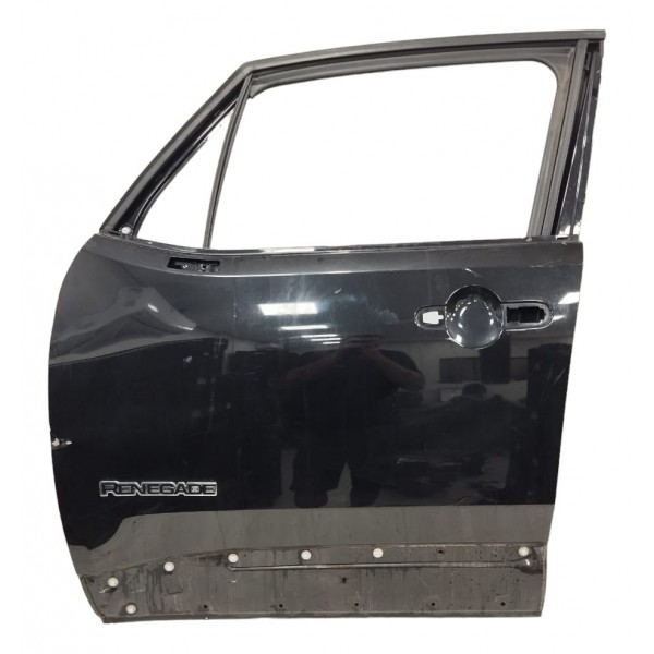 Porta Dianteira Esquerda Jeep Renegade 2018 Detalhe  Dianteira Esquerdo Preto