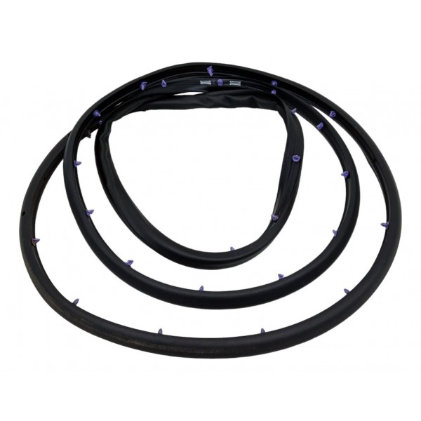 Borracha Vedação Porta Traseira Direita Gm Cruze 2019 Preto