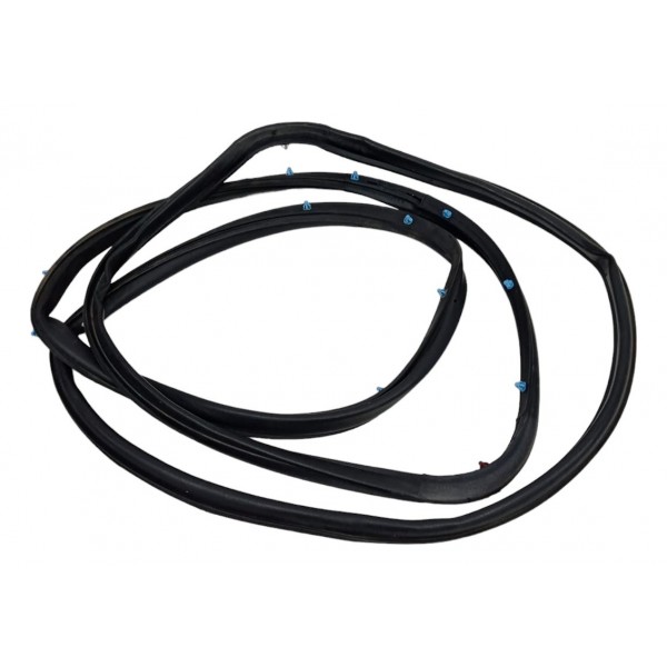 Borracha Vedação Porta Traseira Direita Jeep Compass 2019 Preto