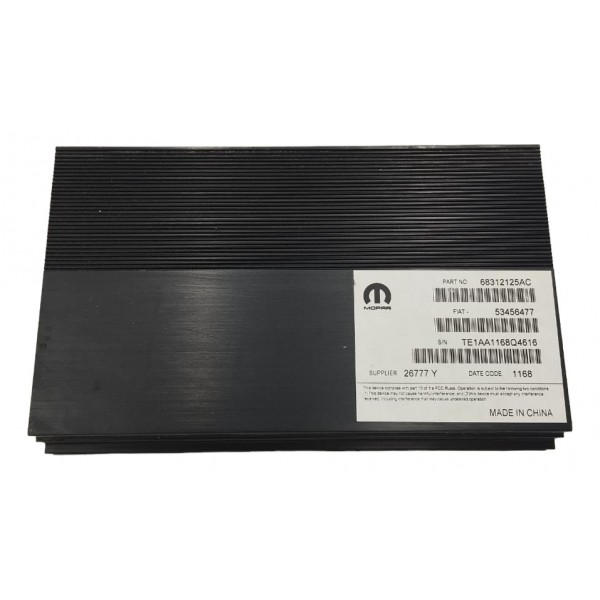 Módulo Amplificador Som Jeep Compass 2019 Preto