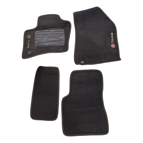 Jogo Tapete Fiat 2020/21 Toro Ranch Preto