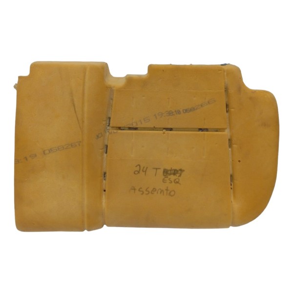 Espuma Assento Banco Honda Fit 2015 Traseiro Esquerdo Marrom-claro