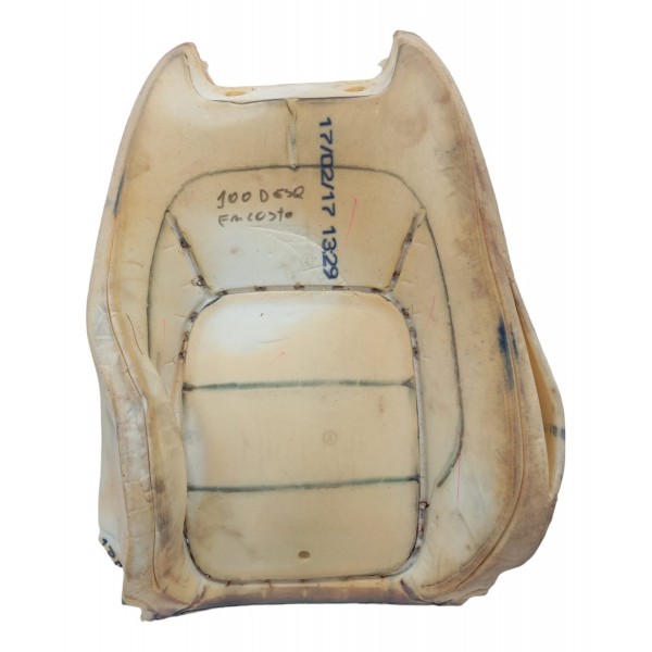 Espuma Encosto Banco Jaguar Xf25t 2017 Dianteiro Esquerdo Bege