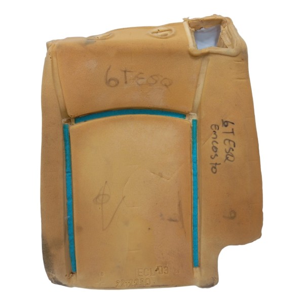 Espuma Encosto Banco Gm Cruze 2012 Traseiro Esquerdo Laranja