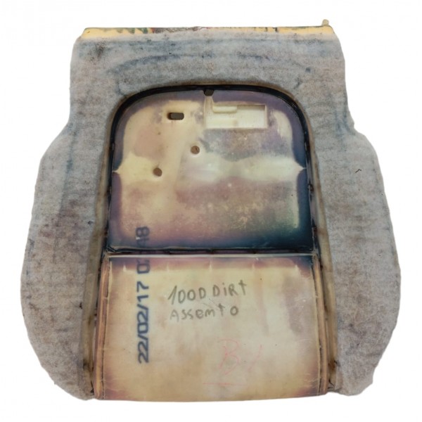 Espuma Assento Banco Jaguar Xf25t 2017 Dianteiro Direito Marrom-escuro