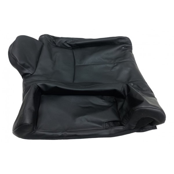 Capa Encosto Banco Traseiro Esquerdo Nissan Sentra 2016 Preto