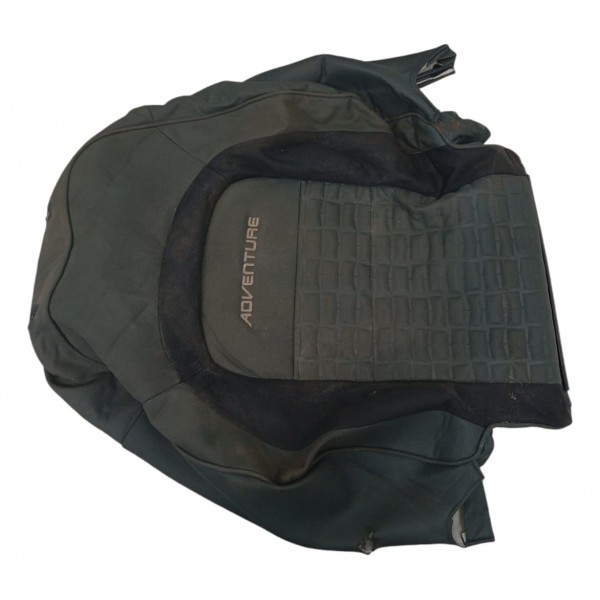 Capa Encosto Banco Idea 2015 Fiat Dianteiro Esquerdo Preto