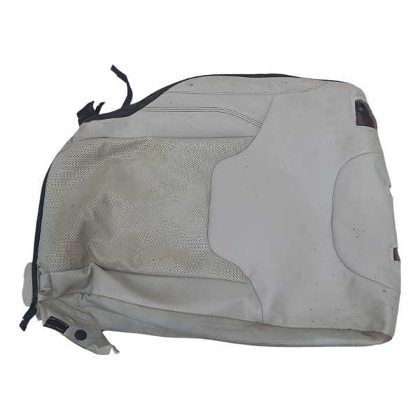 Capa Encosto Banco Jeep Compass 2019 Traseiro Direito Prateado