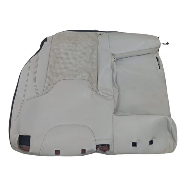 Capa Encosto Banco Jeep Compass 2019 Traseiro Esquerdo Prateado