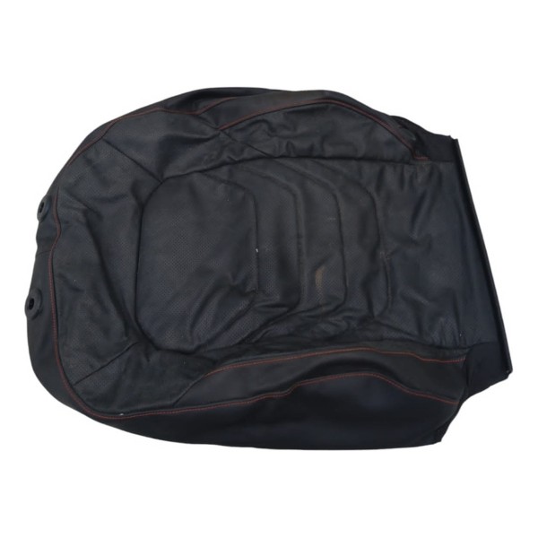 Capa Encosto Banco Jetta 2021 Vw Dianteiro Direito Preto