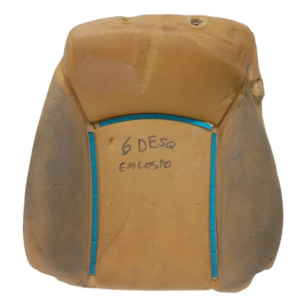 Espuma Encosto Banco Gm Cruze 2012 Dianteiro Esquerdo Laranja