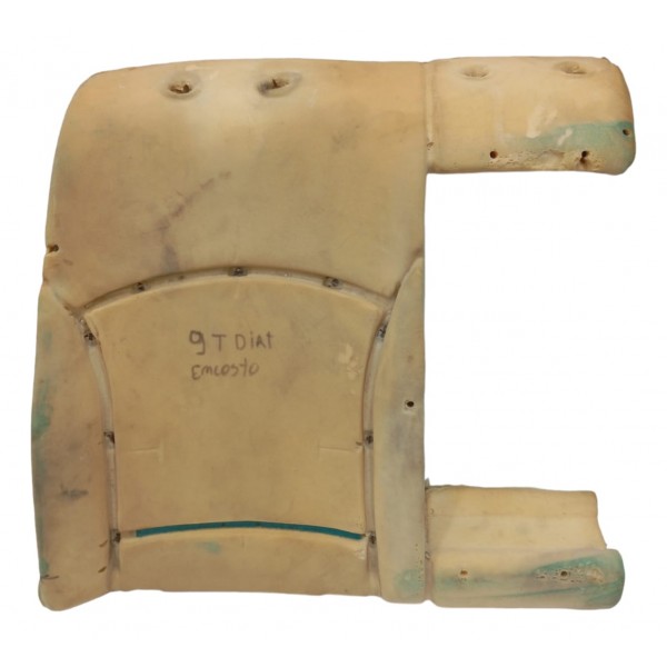 Espuma Encosto Banco Hyundai Sonata 2015 Traseiro Direto Marrom-claro