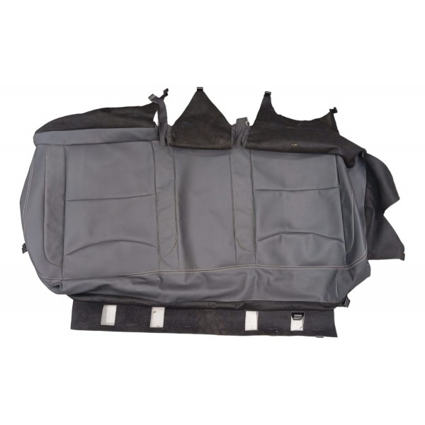 Capa Assento Banco Peugeot 408 2018 Traseiro Preto