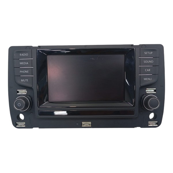 Tela Multimídia Golf Tsi 2015 Volkswagen 5g0919605 Preto