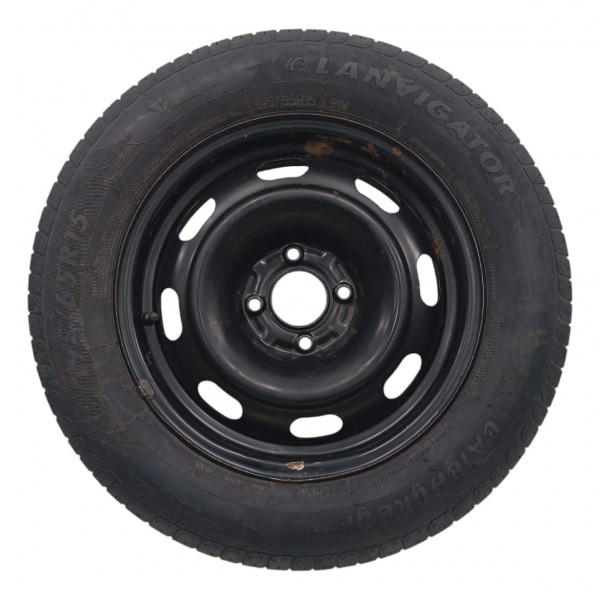 Pneu Estepe Aro 15 Peugeot 307 2010 Preto