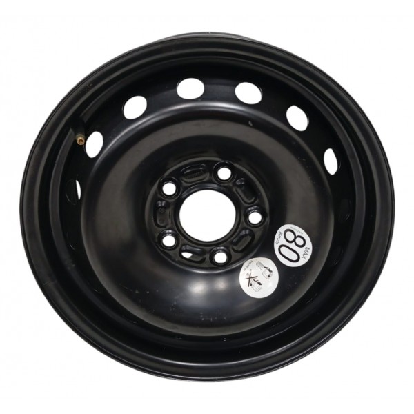 Roda Ferro Aro 15 Fluence 2013 Renault Preto