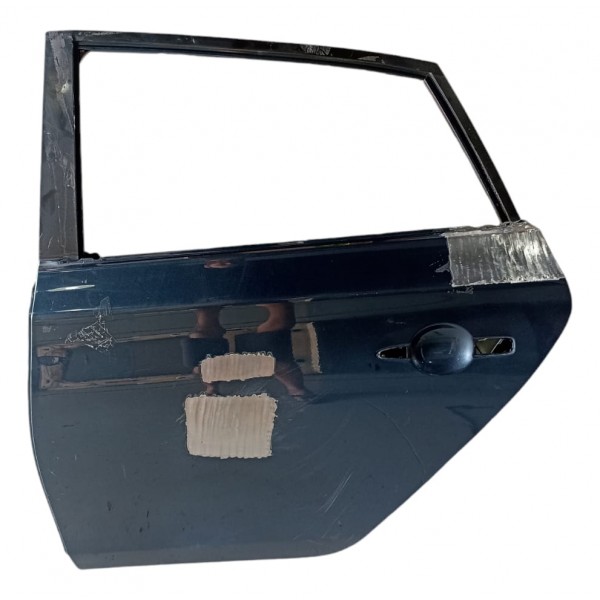 Porta Traseira Esquerda Nissan Versa 2021 Traseira Esquerdo Preto