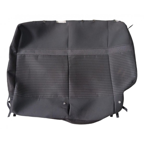 Capa Encosto Banco C4 Cactus 2021 Citroen Traseiro Esquerdo Pretro