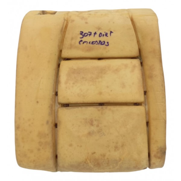 Espuma Encosto Banco Traseiro Direito Peugeot 307 2013 Bege