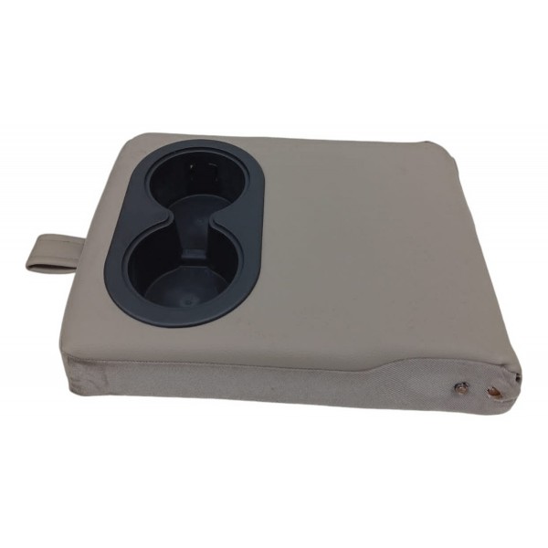 Porta Copo Banco Gm Cruze 1.4 2016/20 Traseiro Marrom-claro