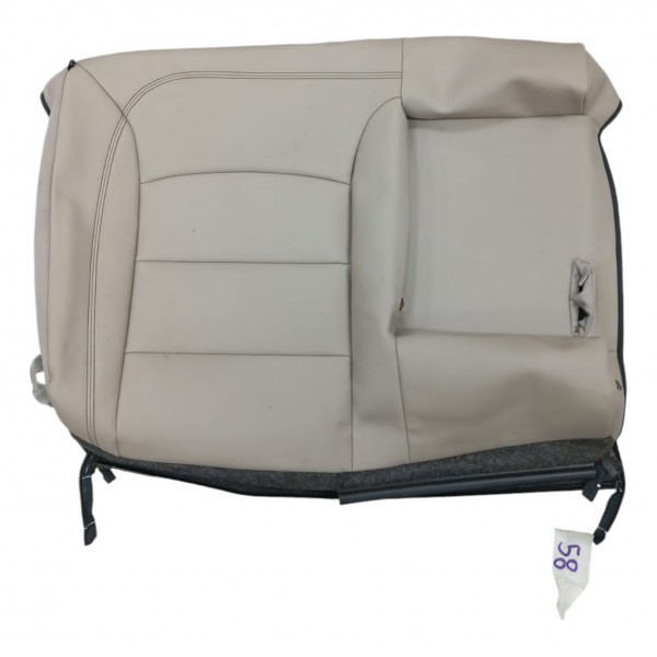 Capa Encosto Banco Gm Cruze 1.4 2016/20 Traseiro Direito Creme