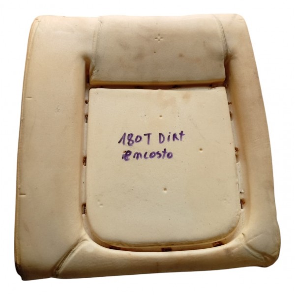 Espuma Encosto Banco Citroen C4 Pallas 2009 Traseiro Direito Amarelo