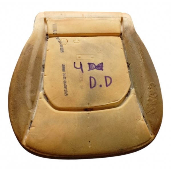 Espuma Assento Banco Jeep Renegade 2016 Dianteiro Direito Amarelo