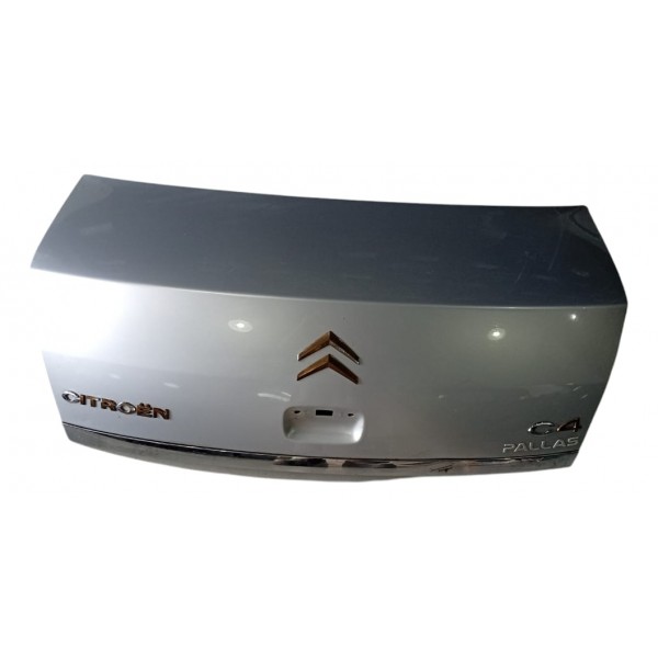 Tampa Lata Porta Malas C4 Pallas 2008/12 Citroen Prateado