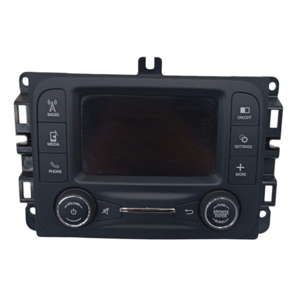 Painel Rádio Multimídia Jeep Renegade 2020 Preto