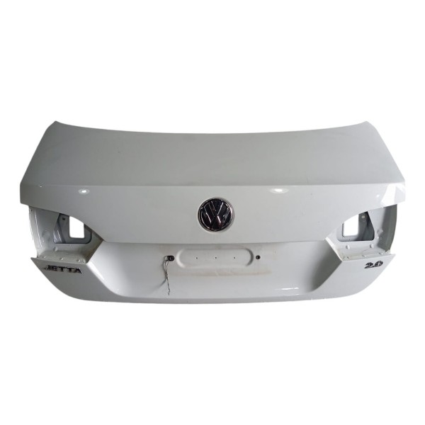 Tampa Traseira Lata Vw Jetta 2013 Branco