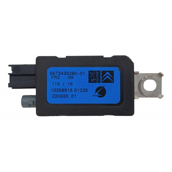 Módulo Amplificador Antena Peugeot 2008 2017 Preto