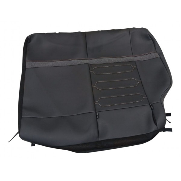 Capa Encosto Banco Traseiro Esquerdo Citroen C4 Cactus 2023 Preto