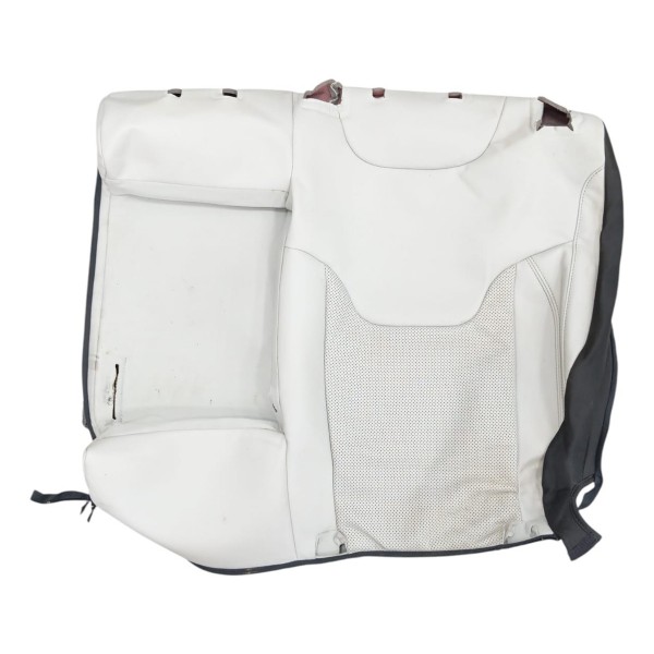 Capa Encosto Banco Traseiro Esquerdo Jeep Compass 2016/2020 Branco