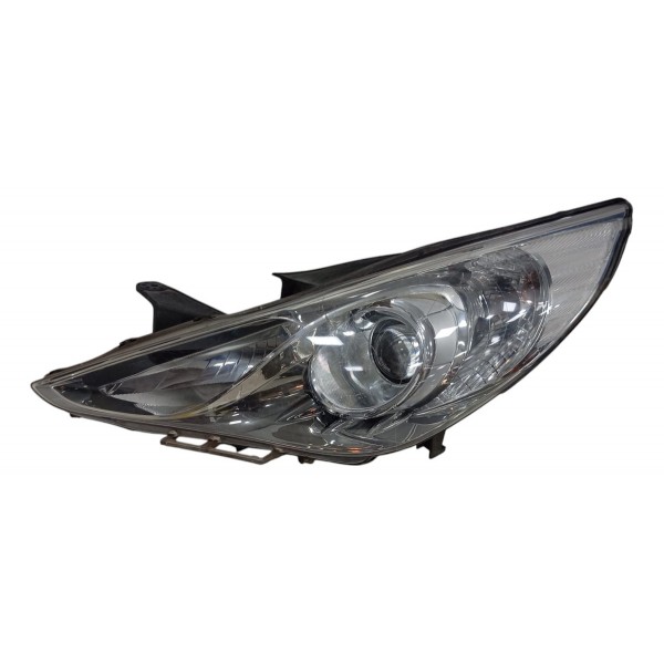 Farol Esquerdo Hyundai Sonata 2011 Detalhe Esquerdo/motorista