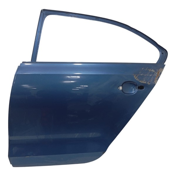 Porta Traseira Esquerda Vw Jetta 2.0 Tsi 2016 Traseira Esquerdo Azul