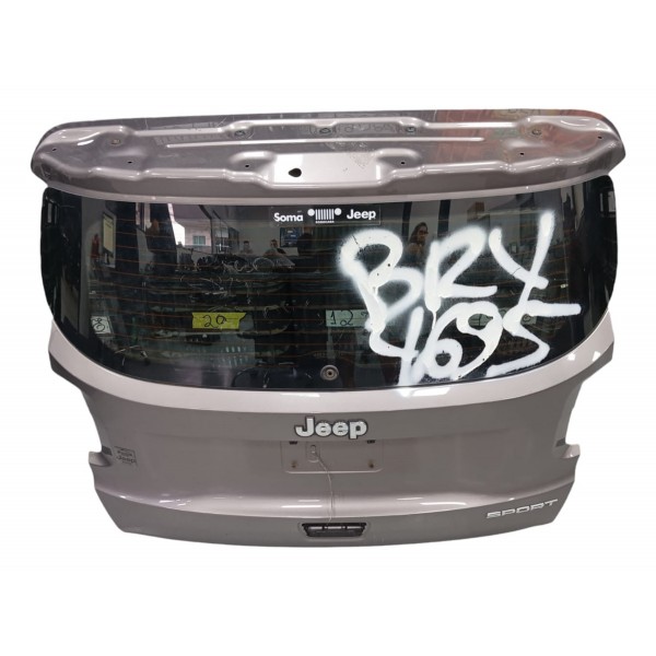 Tampa Traseira Com Vidro Jeep Renegade 2019 Prateado