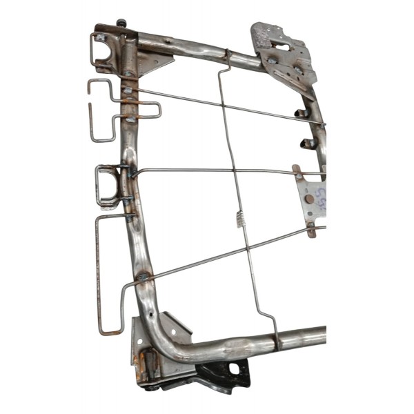 Armação Estrutura Encosto Banco C4 Cactus 2022 Traseiro Esq Preto