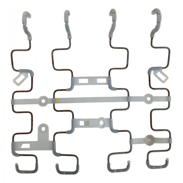 Grade Assento Banco Polo 2019 Vw Dianteiro Esquerdo Preto