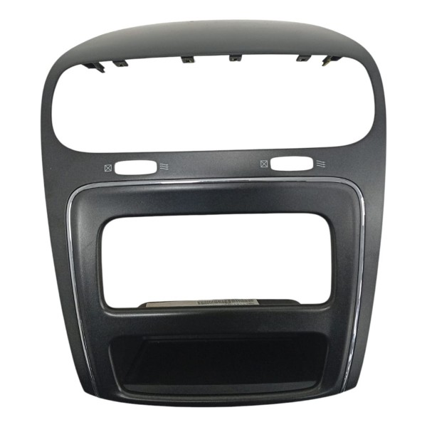 Moldura Dodge Dakota Preta 1din 1998 Até 2009 Preto