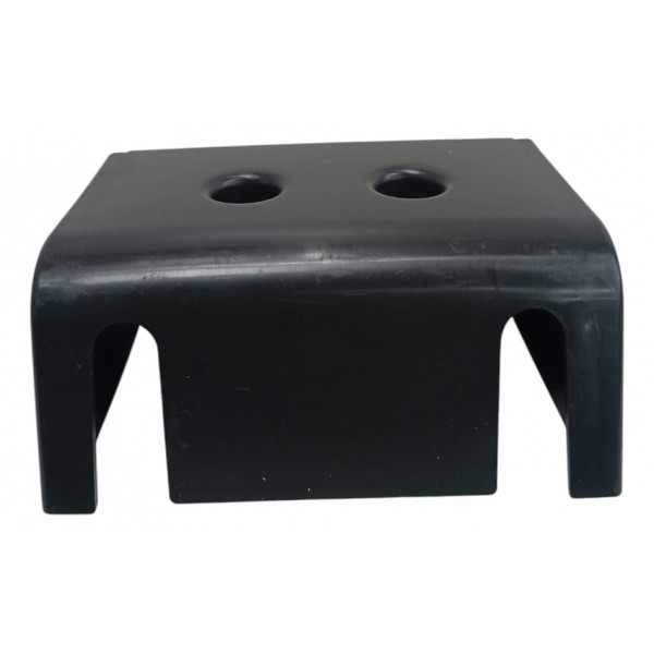 Suporte Banco 7° Lugar Dodge Journey 2012 Traseiro Esquerdo Preto