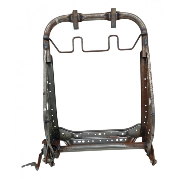 Estrutura Encosto Banco Nissan Kicks 2019 Dianteiro Direito Prateado