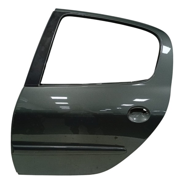 Porta Peugeot 207 2009 Traseira Esquerda Traseira Esquerdo Verde