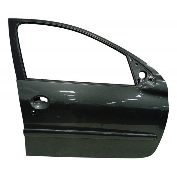 Porta Peugeot 207 2009 Dianteira Direita Dianteira Direito Verde