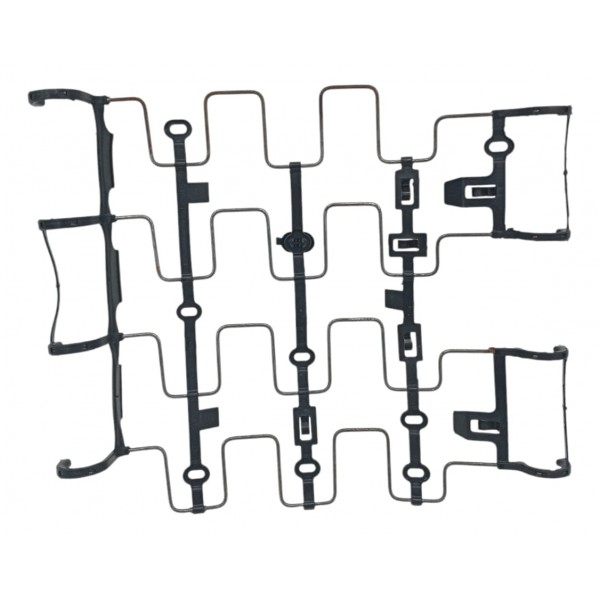 Grade Assento Banco C4 Cactus 2023 Dianteiro Esquerdo Preto