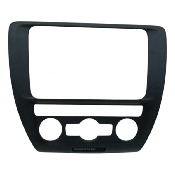 Moldura Multimídia Painel Vw Jetta 2.0 Aspirado 2013 Preto